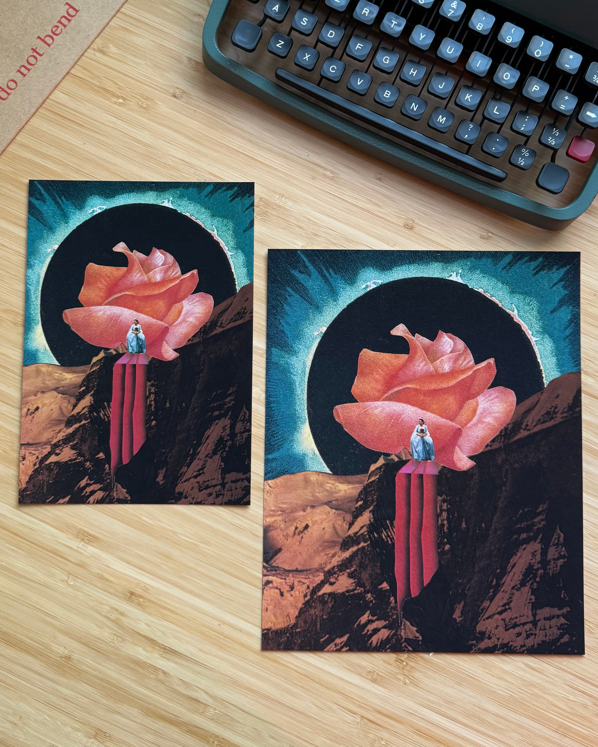 The Empress - Rose eclipse giclée print