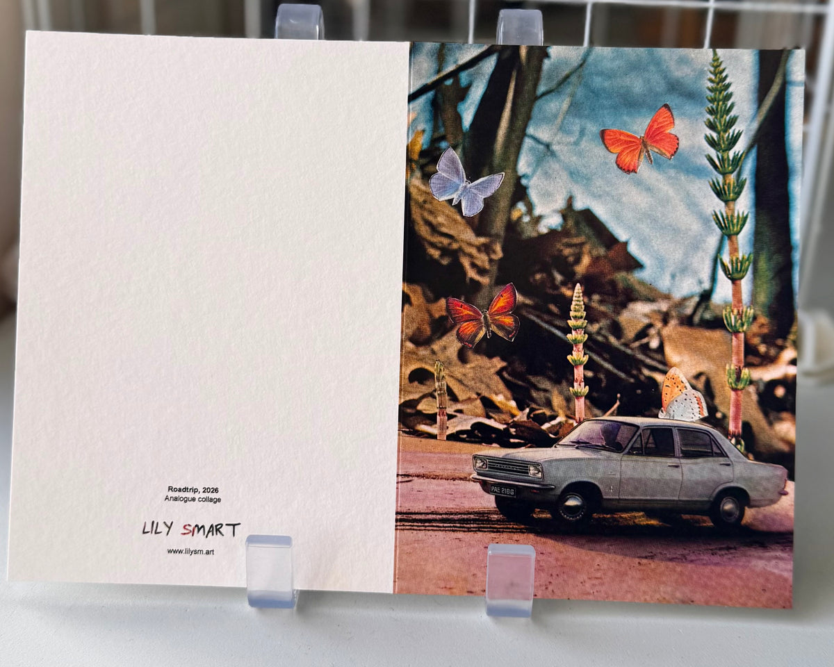 "Roadtrip" - A6 greetings card with envelope