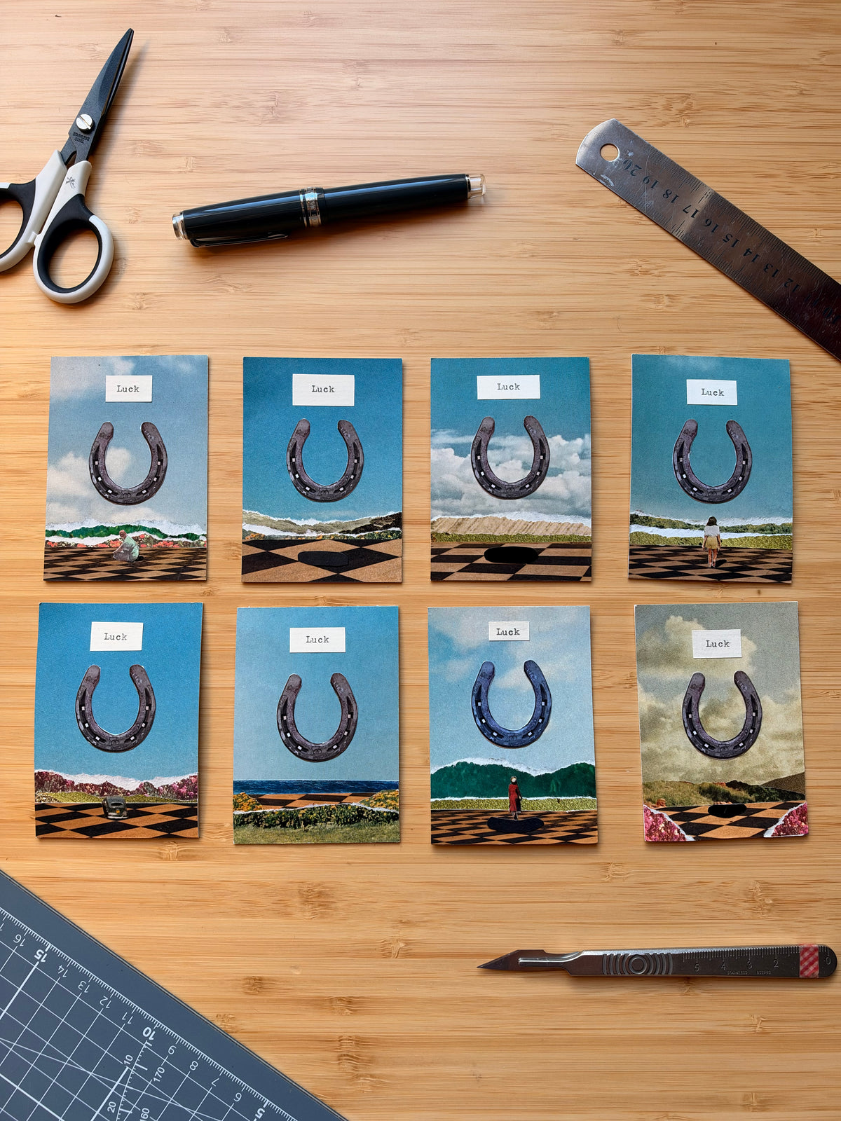 LUCK Talisman: Original ACEO Collectible Art Card