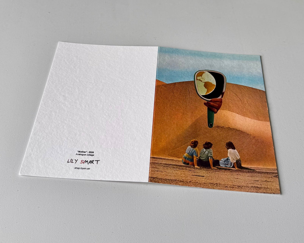 "Mother" - A6 greetings card with envelope