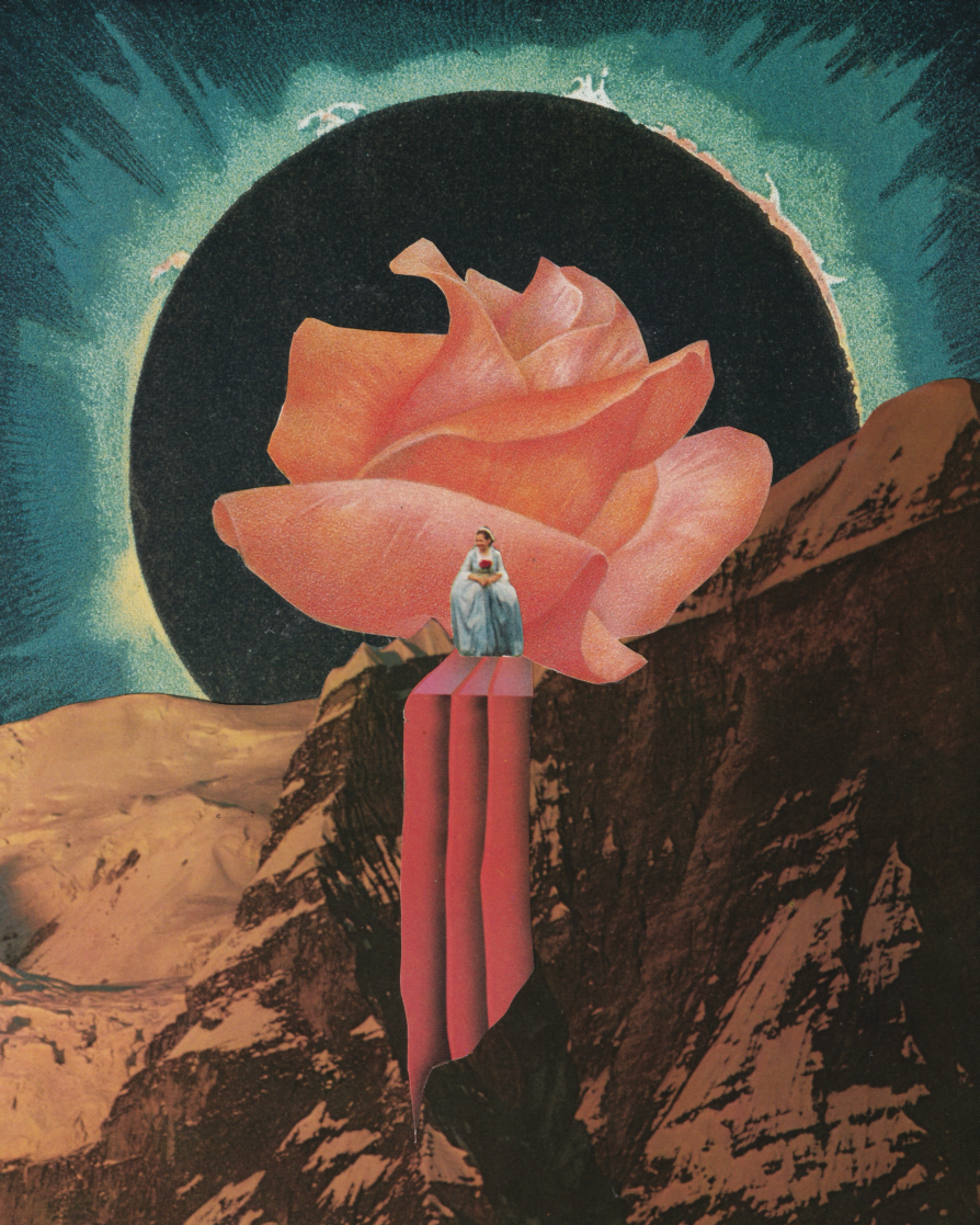 The Empress - Rose eclipse giclée print