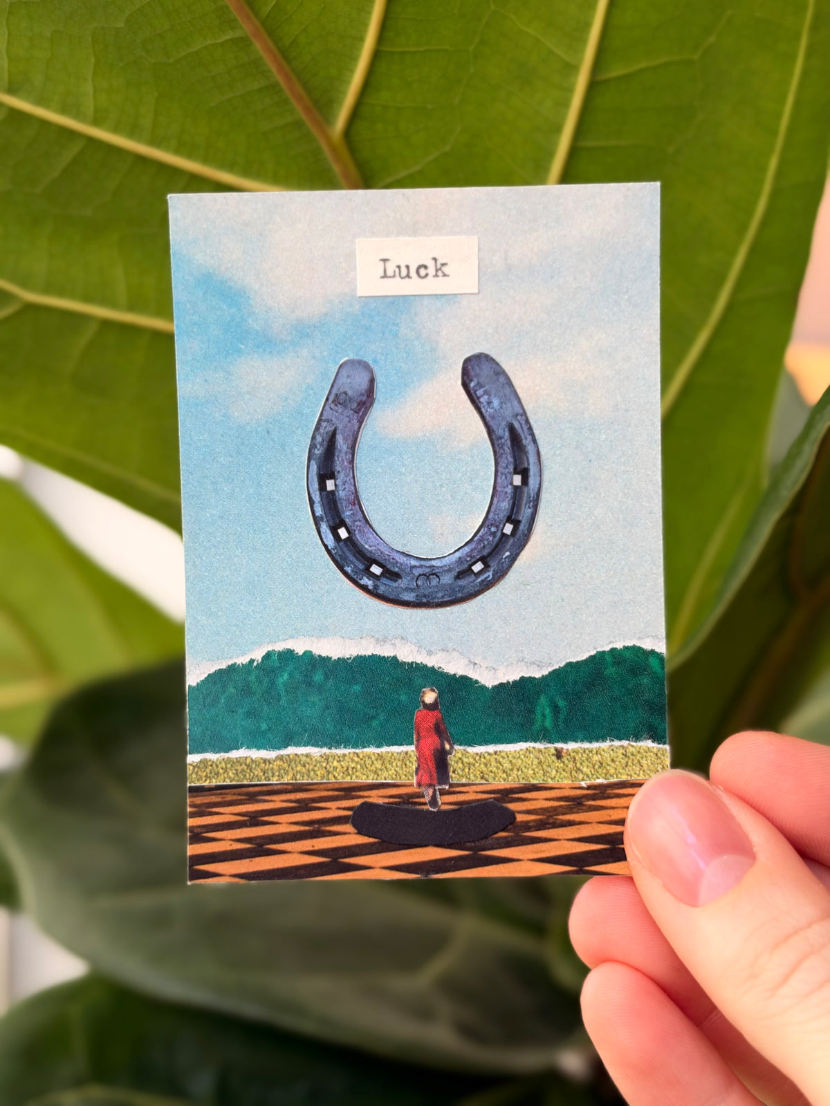LUCK Talisman: Original ACEO Collectible Art Card