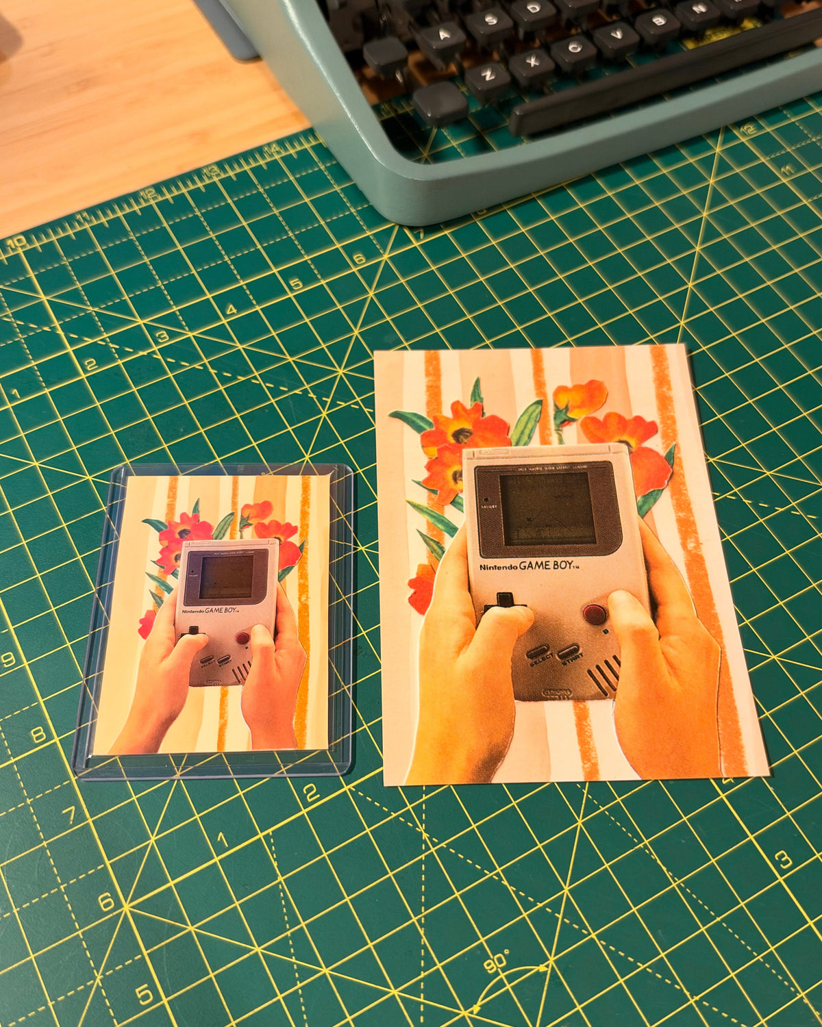 Sunday at Grandma’s ACEO with mini print