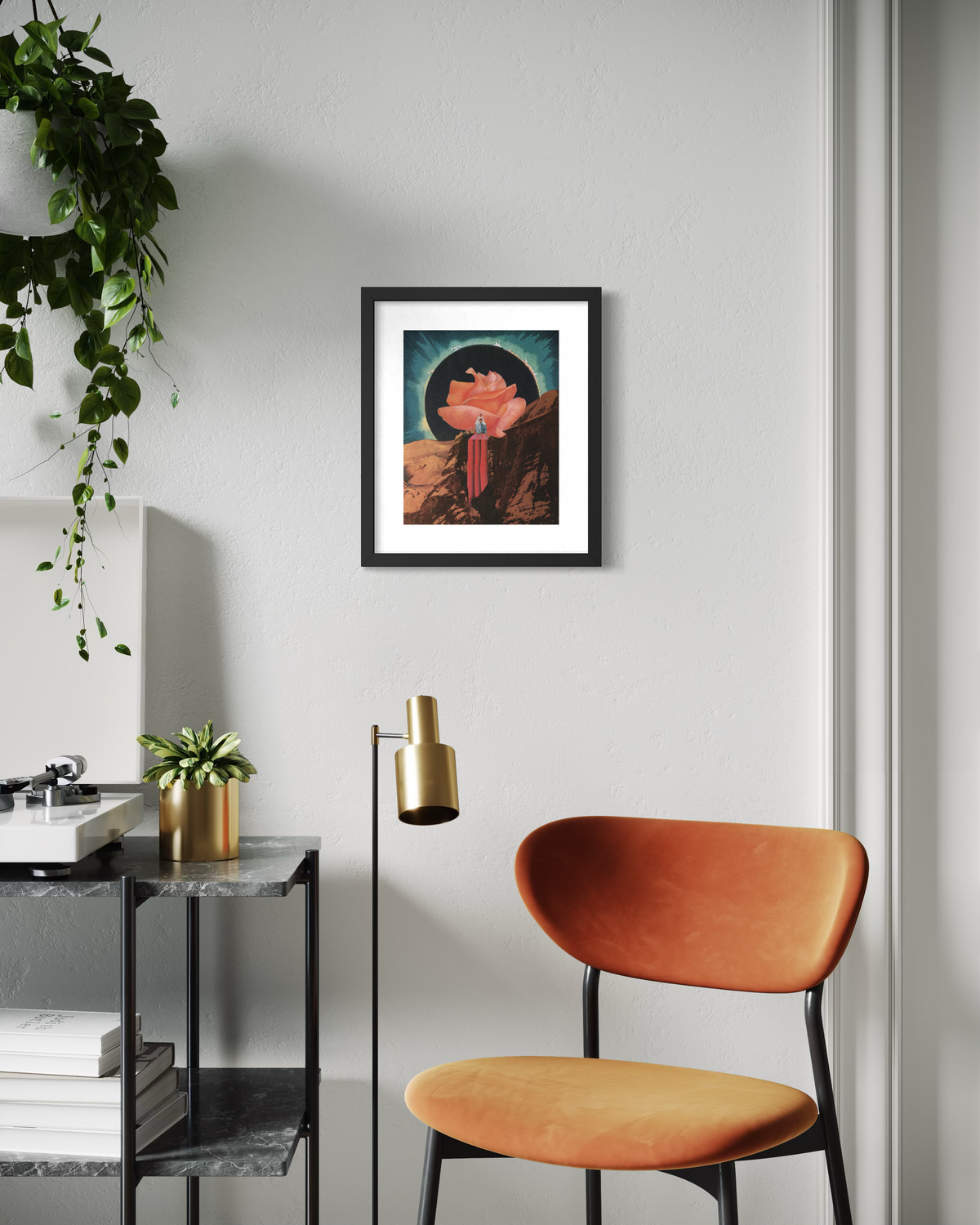 The Empress - Rose eclipse giclée print