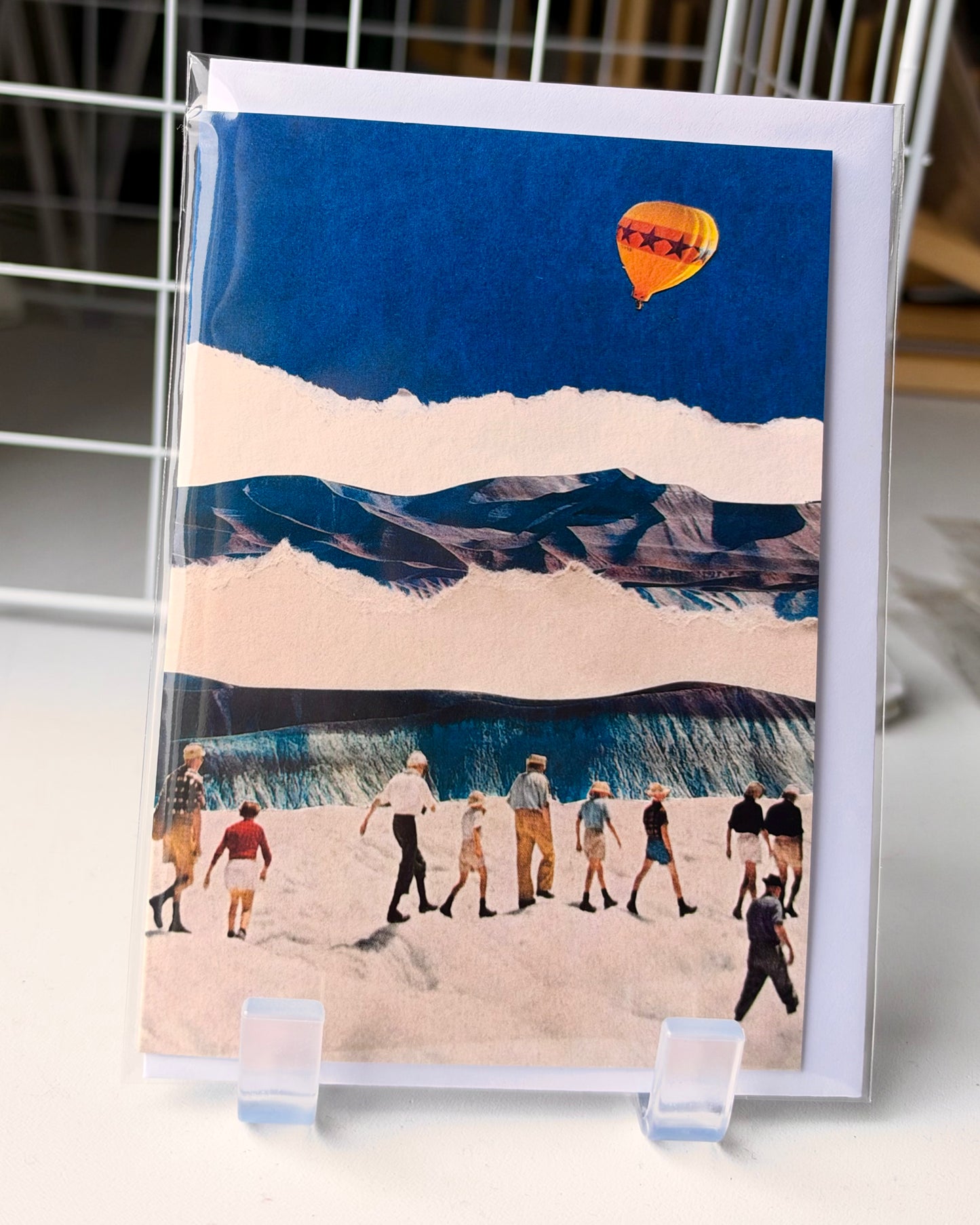 "Winter Walk" - A6 greetings card with envelope