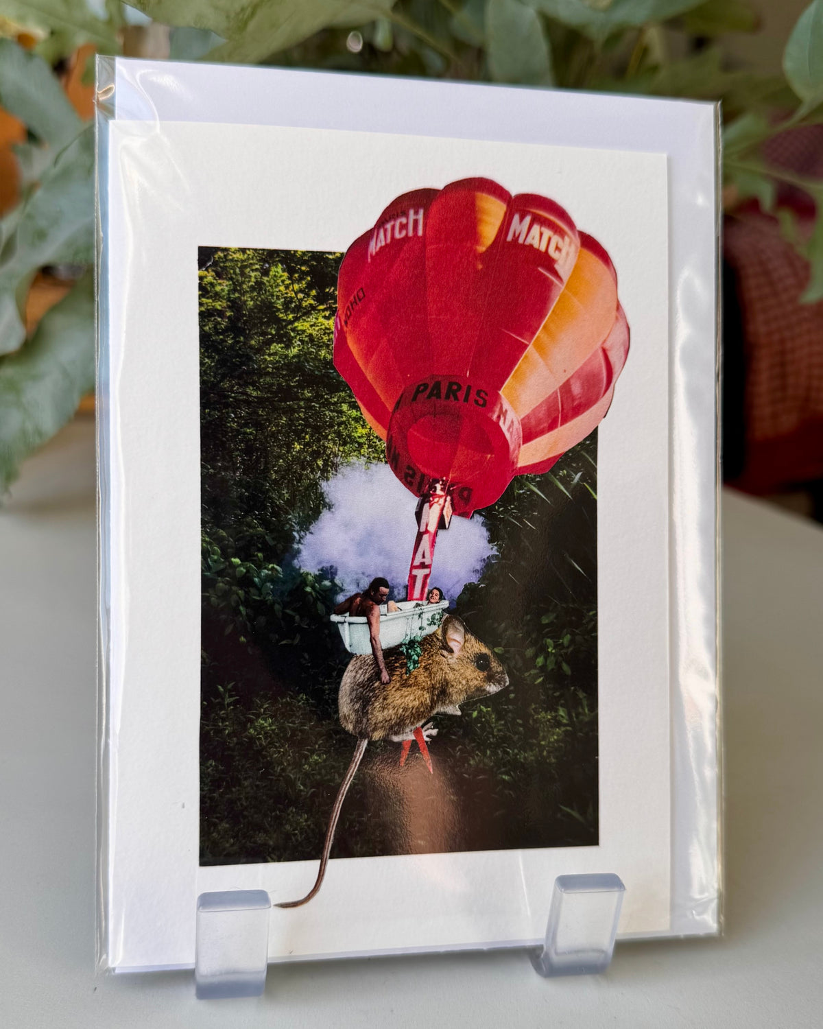 "Drift Away" - A6 greetings card with envelope